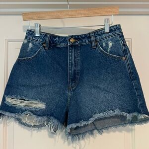 Rolla’s high rise slim shorts